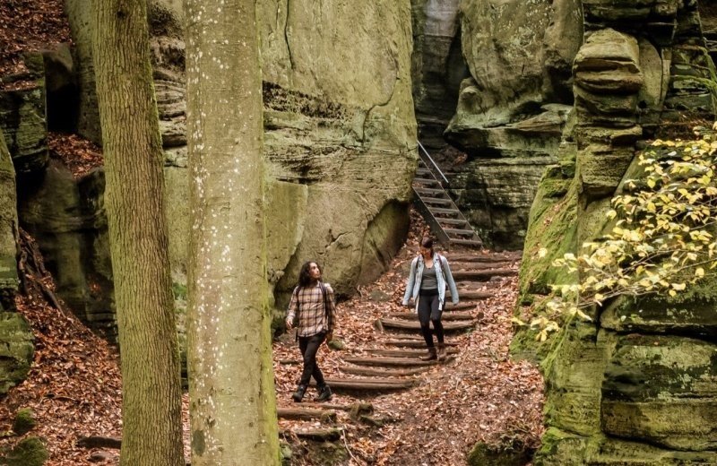 Wandern camp la belle vie